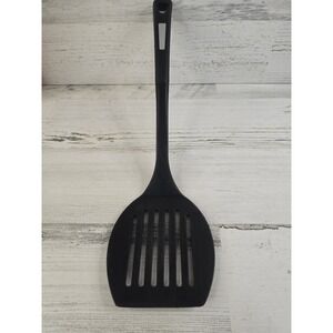 Calphalon Black Nylon Slotted Turner Spatula Heat Resistant Non-Stick Safe